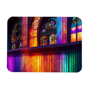 Sanktuary Rainbow Church Insida Magnet