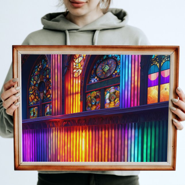 Sanktuary | Rainbow Church Insida Poster (Skapare uppladdad)