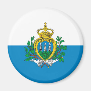 Sanmarinsk flaggamagnet magnet