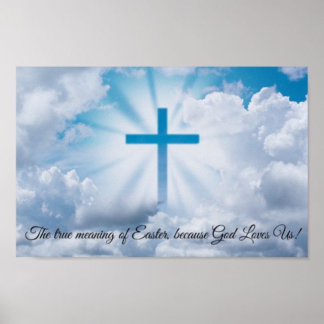 Sann betydelse för Påsk Poster (Framsidan)