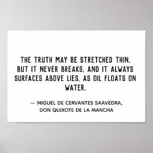 Sann brytecitat poster