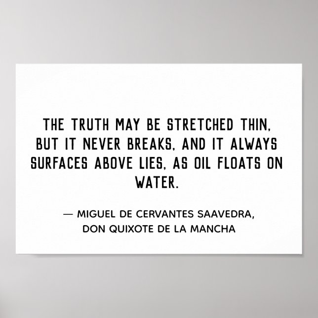 Sann brytecitat poster (Framsidan)