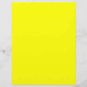 Sann gul Fluo Delight Dekor Klar att anpassa
