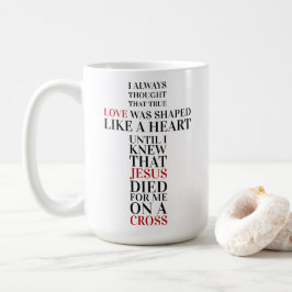 Sann kärlek kaffemugg
