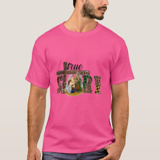 Sann kärlekshistoria jul baby Jesus kristen Leo T Shirt