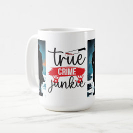 Sann kriminell junkie kaffemugg