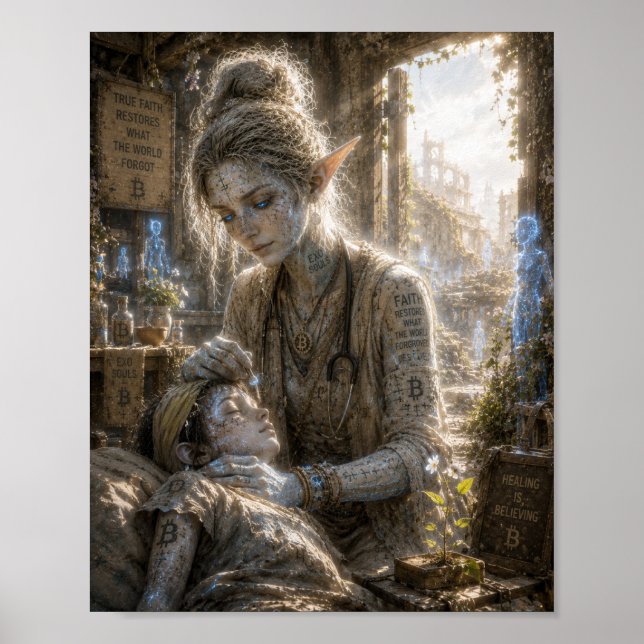 Sann tro / Helare / Litet hus Poster (Framsidan)