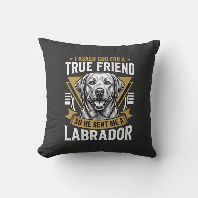 Sann vän labrador hund kudde (Framsida)