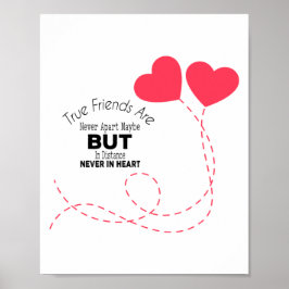 Sanna vänner är aldrig delade poster