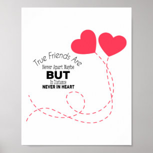 Sanna vänner är aldrig delade poster