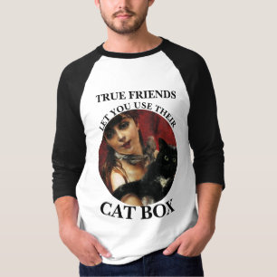 SANNA VÄNNER LÅTER DIG ANVÄNDA DERAS KATTLÅDA T SHIRT