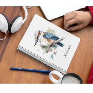Sannblå Kookaburra, anpassad Anteckningsbok
