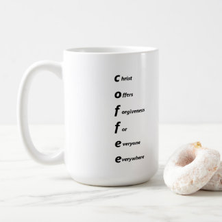 Sannfärdig ordstävvit 15 uns klassikermugg kaffemugg