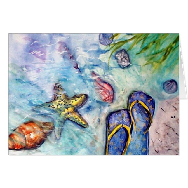 SANNIBELSANDLES HÄLSNINGSKORT (Framsidan Horizontal)