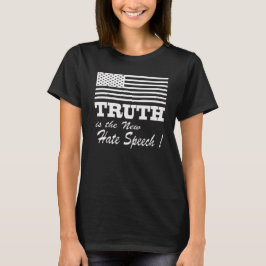 SANNING ÄR DET NYA HATTAL. TRUMFKONSERVATIV T SHIRT
