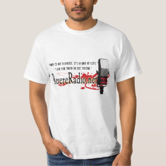 Sanning är inte ett primat vördar radiosände tee shirt
