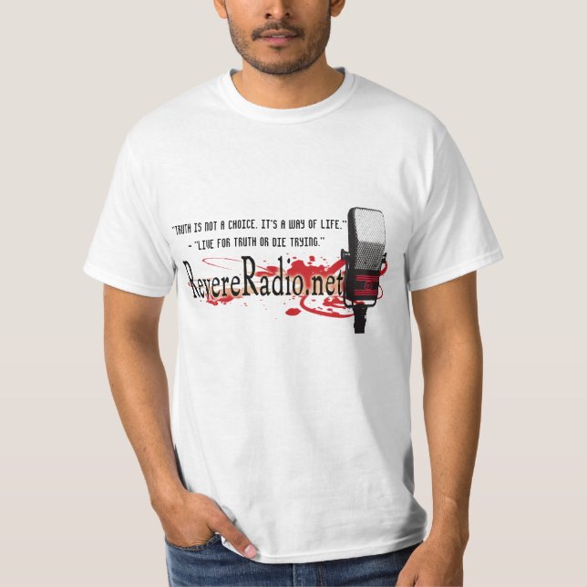 Sanning är inte ett primat vördar radiosände tröja (Framsida)