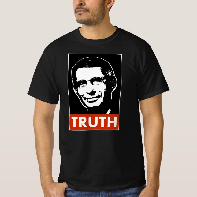 Sanning Dr Fauci T Shirt (Framsida)