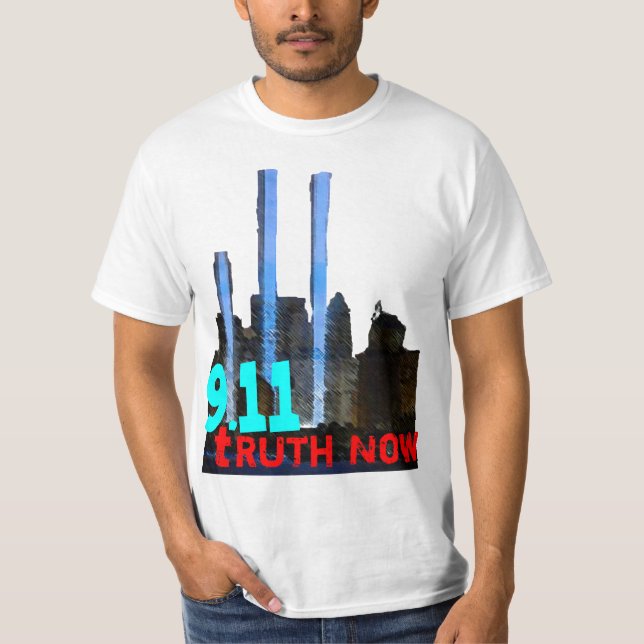 Sanning nio elva nu; 9/11 Truther skjorta Tröja (Framsida)