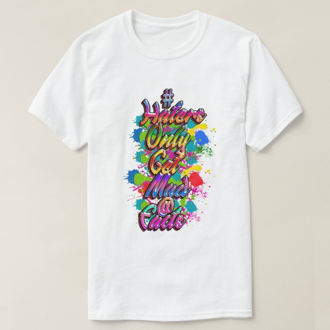 Sanning om hatare. t shirt (Design framsida)