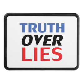 "Sanning över Ligger" blå vit svart svart Dragkroksskydd