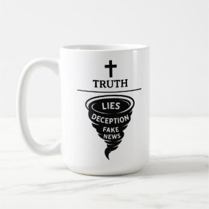 Sanning över liggra kaffemugg