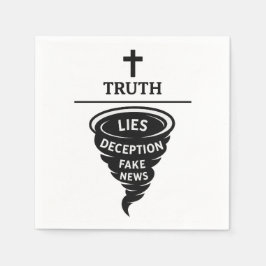 Sanning över liggra pappersservett