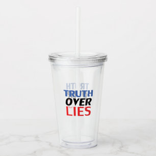 "Sanning över Liggrare" rött vitt blått - Take Away Mugg