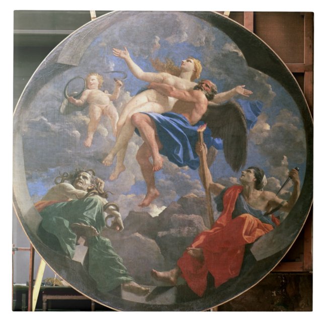 Sanning som bort stjälas av den Time det okända Kakelplatta (Framsidan)