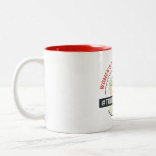 Sanning som driver kaffemuggen Två-Tonad mugg