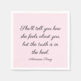 Sanningen är i Heel Napkins Pappersservett