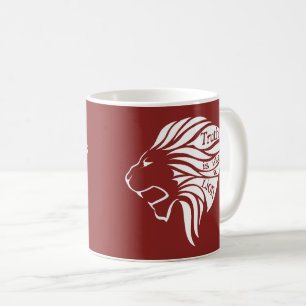 Sanningen är som en Lejon Kaffemugg