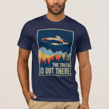 Sanningen är ute i TShirt Area 51 Alien UFO
