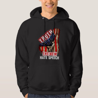 Sanningen Den Nya Hatprat Politisk Korrekthet US Hoodie