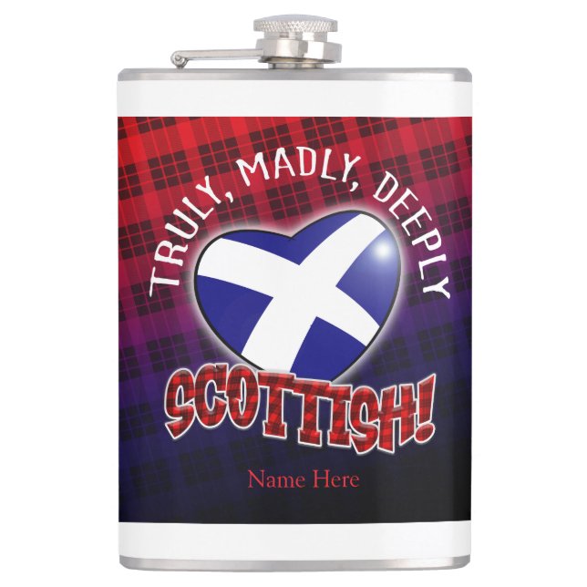 Sanningen, fru Madly, djupt SCOTTISH! Fickplunta (Framsidan)