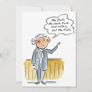 Sanningen, hela sanningen bara sanningen inbjudningar