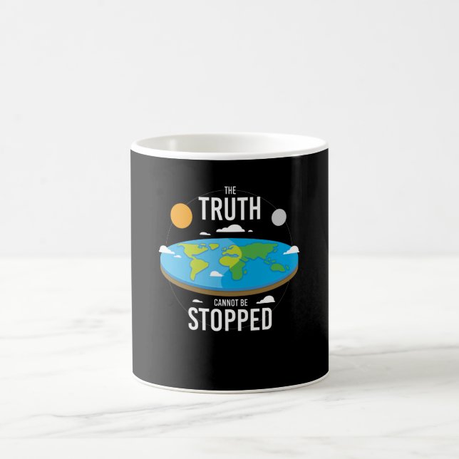 Sanningen kan inte stoppas kaffemugg (Center)