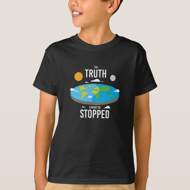 Sanningen kan inte stoppas t shirt (Framsida)