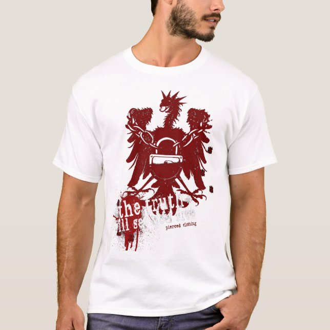 Sanningen kommer att befria dig t shirt (Framsida)