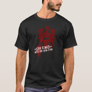 Sanningen kommer att frigöra dig (killar grundlä t-shirt