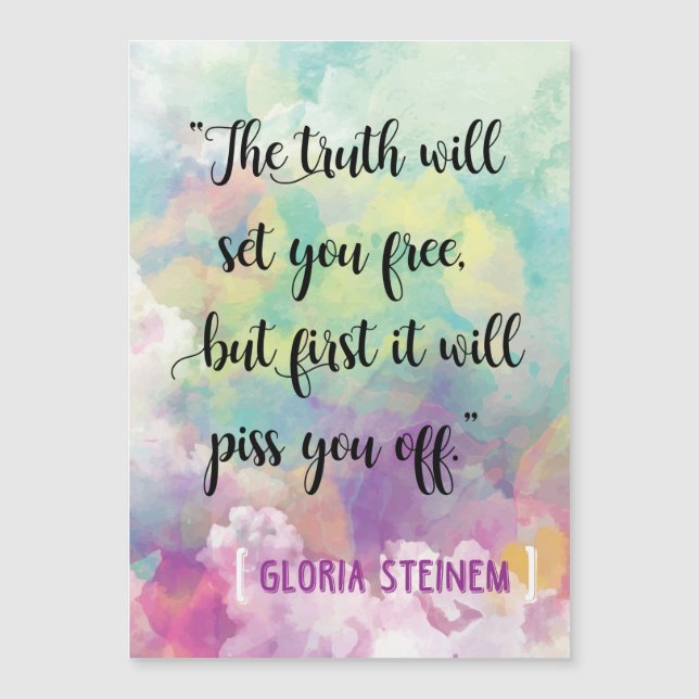 "Sanningen..."-kort (Framsida)