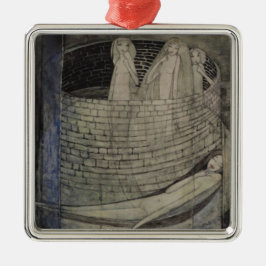 Sanningen Ljuger Grund i brunnen Julgransprydnad Metall