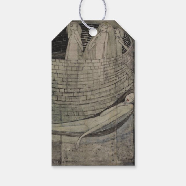 Sanningen Ljuger Grund i brunnen Presentetikett (Framsidan)