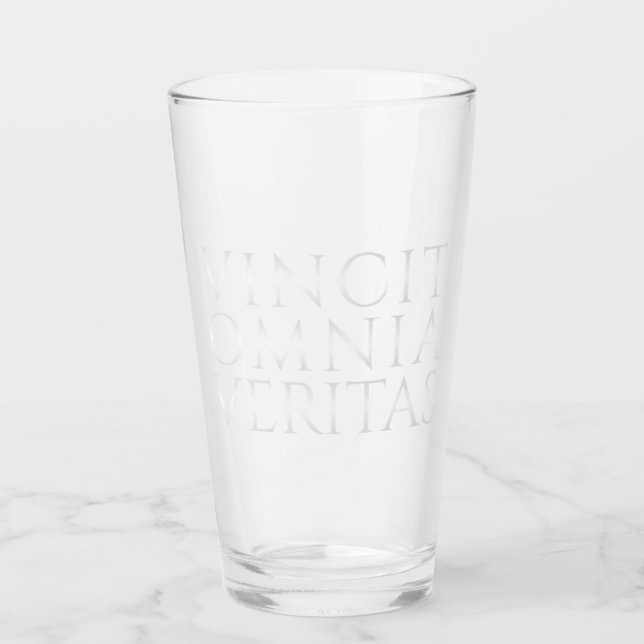 SANNINGEN ÖVERVINNER ALLT - Ljus Glas (Framsida)