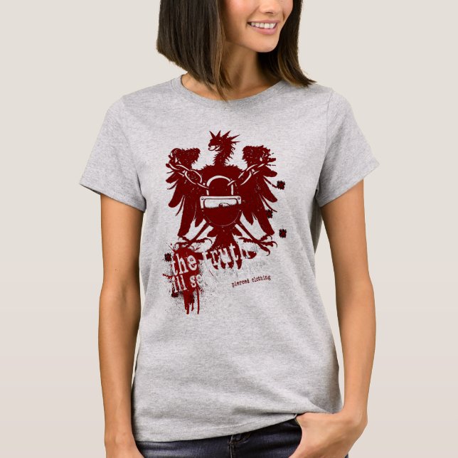 Sanningen ska befria er t shirt (Framsida)
