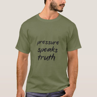 Sanningen som trycket avslöjar t shirt