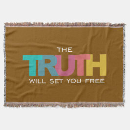 Sanningen ställer in dig gratis filt