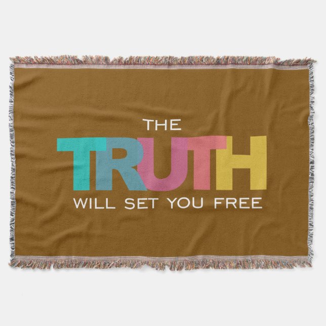 Sanningen ställer in dig gratis filt (Framsidan)