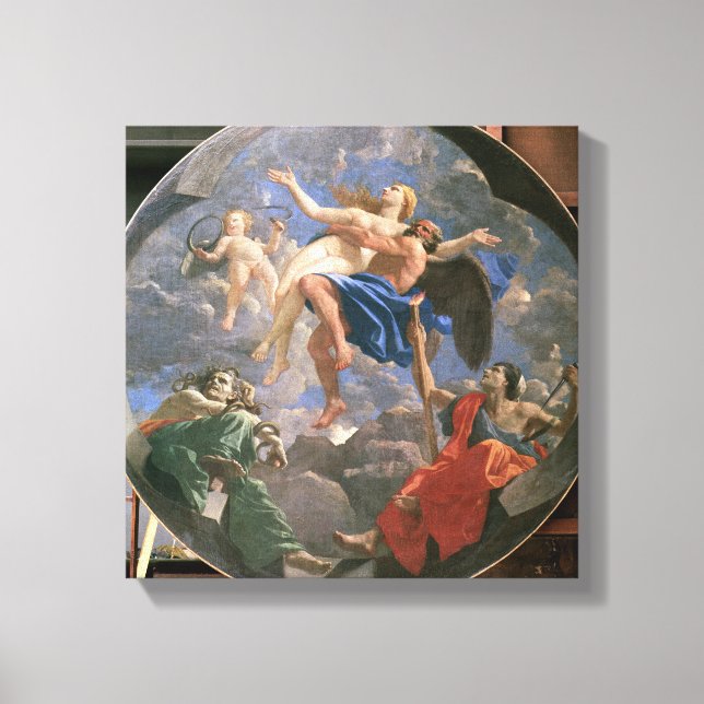 Sanningen Stolen vid tiden bortom avundsgränsen Canvastryck (Framsida)