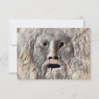Sanningens mun - La Bocca della Verità, Rom Italie OSA Kort